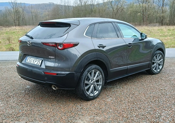 Mazda CX-30 cena 104900 przebieg: 16000, rok produkcji 2019 z Łaszczów małe 92